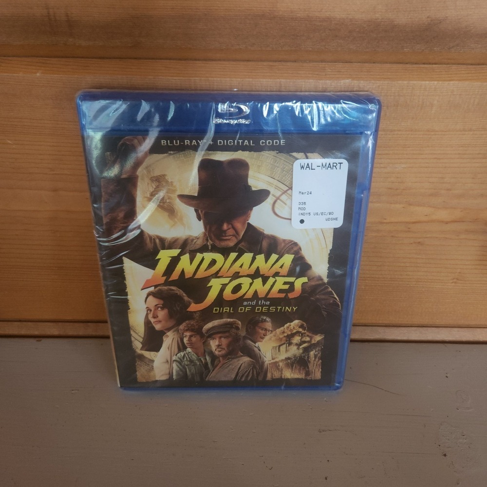 Indiana Jones and the Dial of Destiny (Blu-ray + Digital Code)